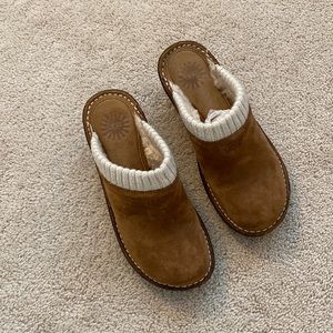 Vintage UGG Slip On Clog Size  7 In Box